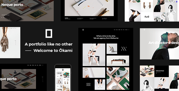 Gallery image of Okami - Portfolio WordPress Theme