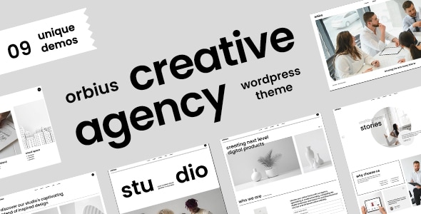 Gallery image of Orbius - Creative Agency and Portfolio Theme