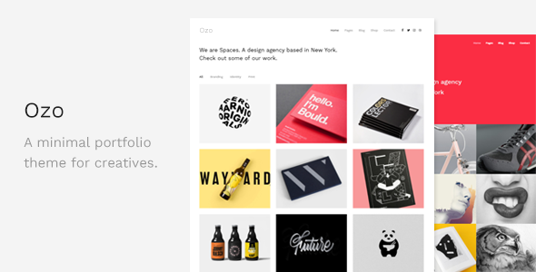 Gallery image of Ozo - Minimal Portfolio WordPress Theme
