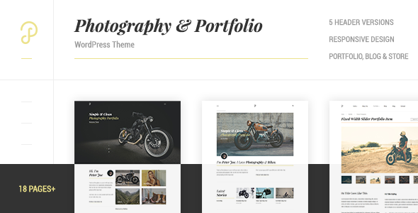 Gallery image of P Dojo - Photography and Portfolio WordPress Theme