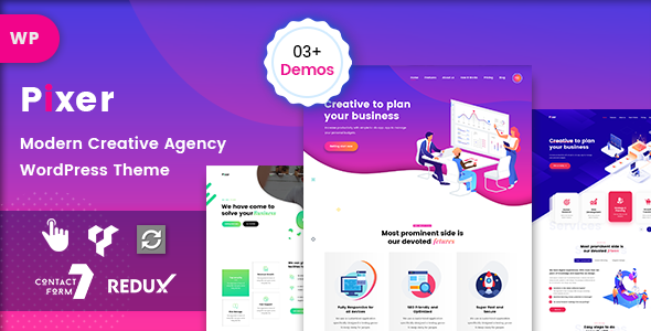 Gallery image of Pixer - Digital Agency WordPress
