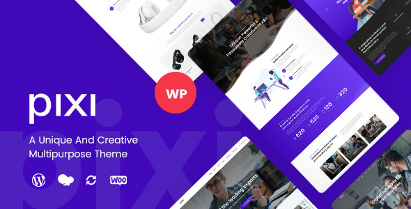 Gallery image of Pixi - Creative Multi-Purpose WordPress Theme