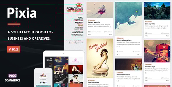 Gallery image of Pixia - Showcase WordPress Theme