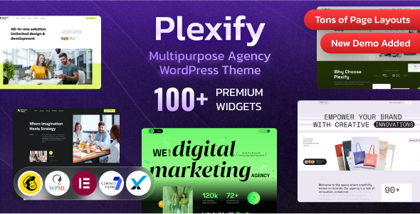 Gallery image of Plexify | Creative Agency WordPress Theme
