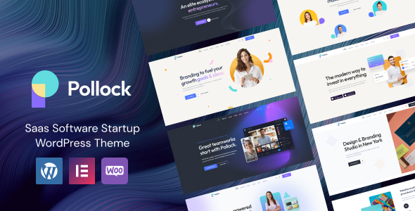 Gallery image of Pollock - Saas Software Startup WordPress Theme