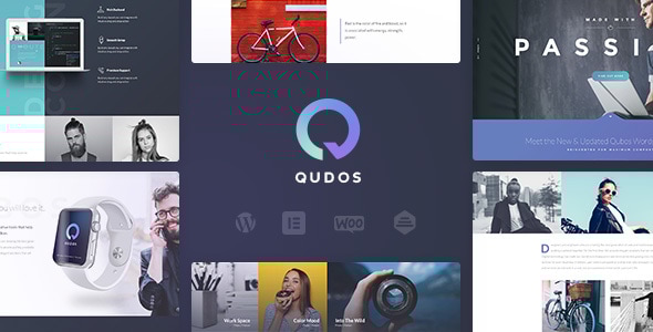 Gallery image of Qudos - Creative Portfolio & Agency WordPress Theme