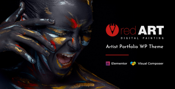 Gallery image of Red Art | Artist Portfolio WordPress