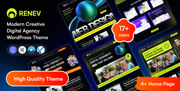 Gallery image of Renev - Creative Digital Agency WordPress Theme