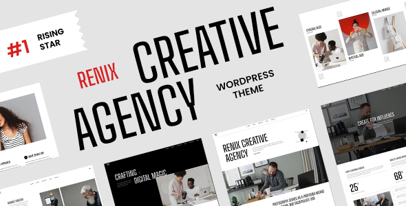 Gallery image of Renix - Digital Agency & Creative Portfolio Elementor Theme