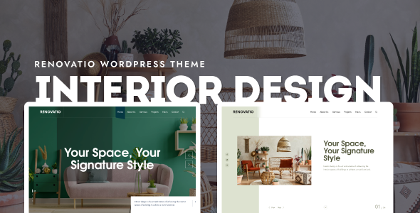 Gallery image of Renovatio | Interior Design WordPress Theme