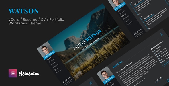 Gallery image of Resume Theme