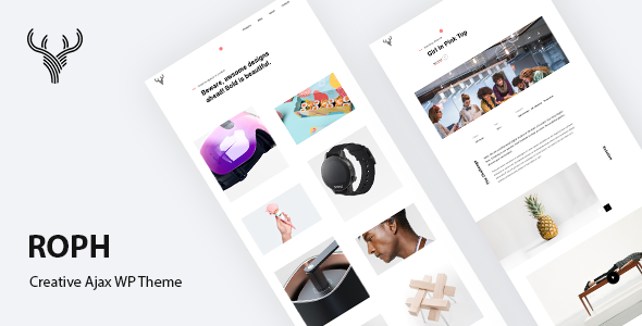 Gallery image of Roph - Creative Ajax Portfolio WordPress Theme
