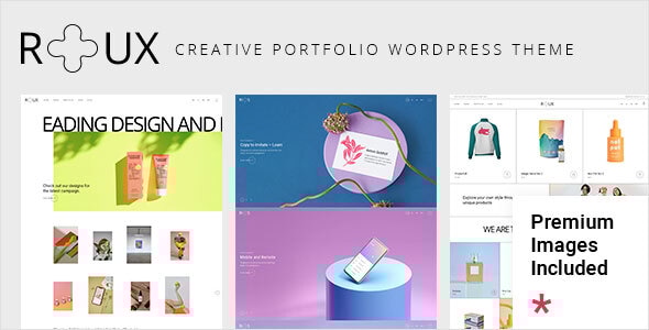 Gallery image of Roux - Animated and Fullscreen Portfolio WordPress Theme
