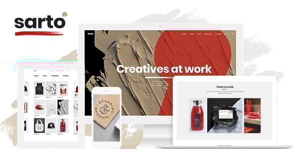 Gallery image of Sarto - Web Design & Creative Agency WordPress Theme