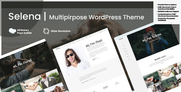 Gallery image of Selena. - Multipirpose WordPress Theme