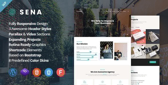 Gallery image of Sena - Creative Multipurpose WordPress Theme