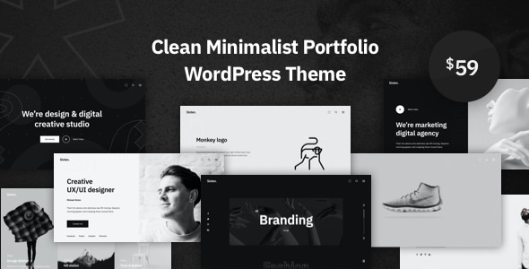Gallery image of Sixten - Minimalist Portfolio WordPress Theme