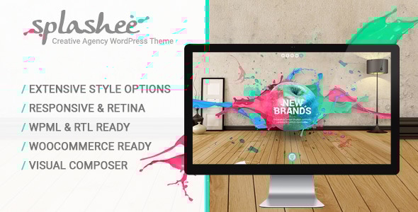 Gallery image of Splashee - Creative Agency WordPress Theme