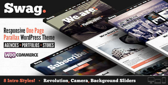 Gallery image of Swag - One Page Parallax WordPress Theme