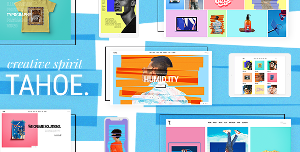 Gallery image of Tahoe - Freelancer Portfolio WordPress Theme