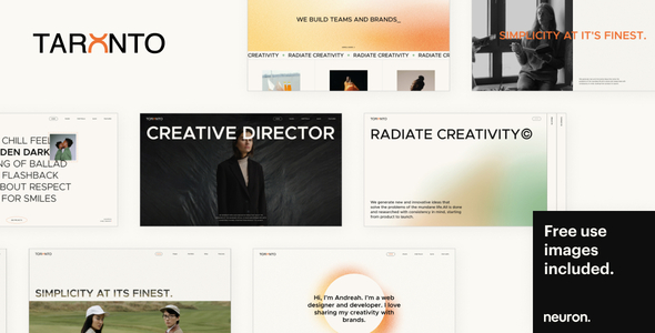 Gallery image of Taranto - WordPress Portfolio for Creatives