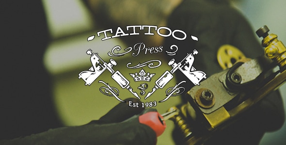 Gallery image of TattooPress - A Wordpress Theme for Ink Artists