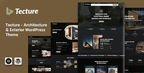 Gallery image of Tecture - Architecture and Interior WordPress Theme