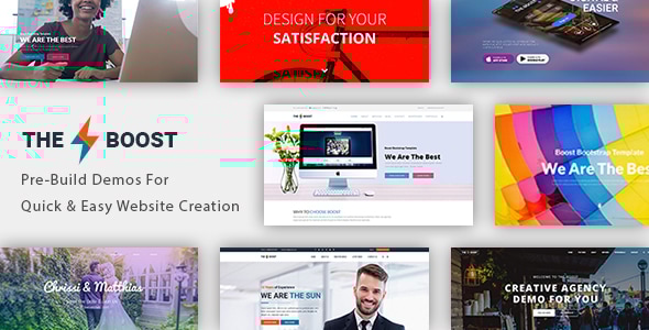 Gallery image of The Boost - Creative Multipurpose WordPress Theme