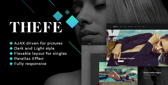 Gallery image of Thefe - Portfolio WordPress Theme