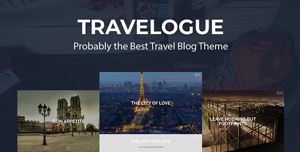 Gallery image of Travelogue - Travel Blog WordPress Theme