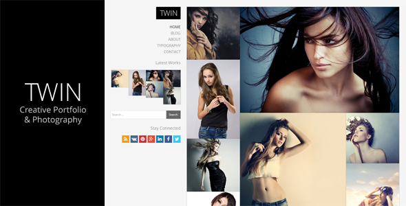 Gallery image of Twin - Creative Portfolio and Photography WordPress Theme