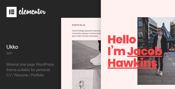Gallery image of Ukko - Personal Portfolio WordPress Theme