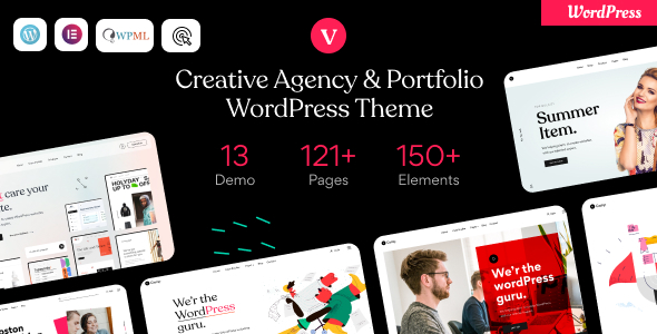 Gallery image of vCamp - Creative Agency & Portfolio WordPress Theme
