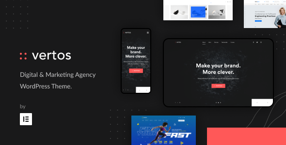 Gallery image of Vertos | Digital & Marketing Agency WordPress Theme