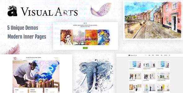 Gallery image of Visual Art | Gallery WordPress Theme