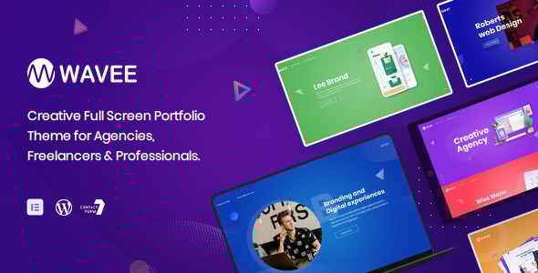 Gallery image of Wavee - Creative Portfolio WordPress Theme