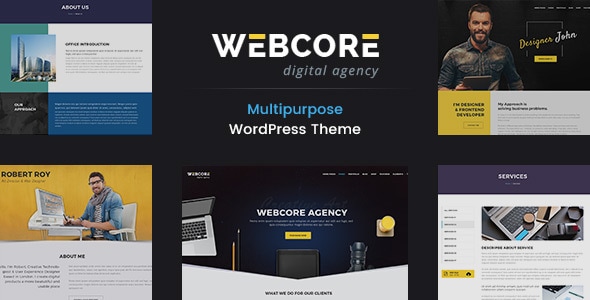 Gallery image of Webcore - Portfolio and Agency WordPress Theme