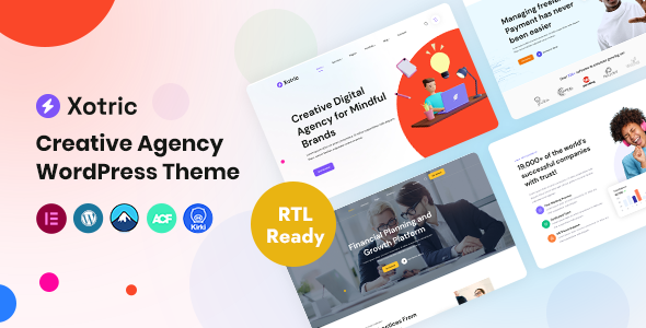 Gallery image of Xotric - Creative Agency WordPress Theme + RTL