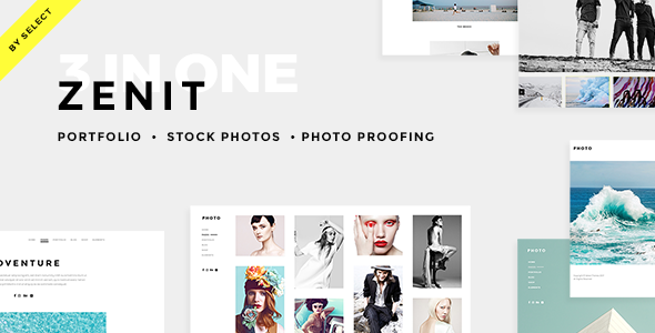 Gallery image of Zenit - Clean Photography WordPress Theme