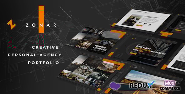 Gallery image of Zonar - Personal Portfolio WordPress Theme
