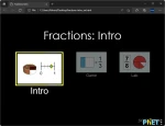 Fractions Intro Logo