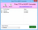 Free TTF to WOFF Converter Logo
