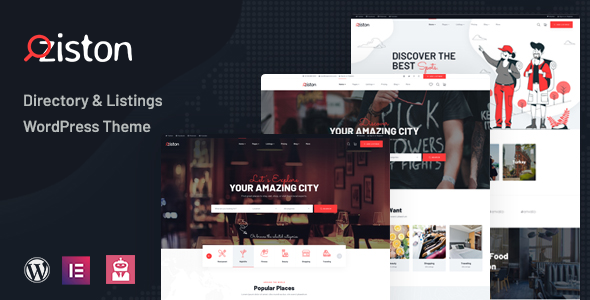 Ziston - Directory Listing WordPress Theme Logo
